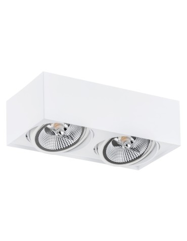 Argon RODOS PLUS plafon 2 pł. 2x12W (max) biały struktura 1048 BZ - produkt 2