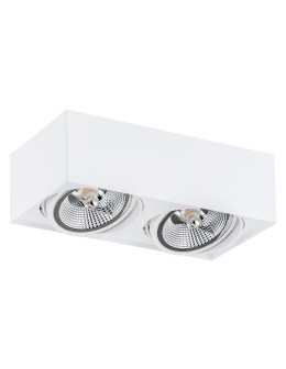 Argon RODOS PLUS plafon 2 pł. 2x12W (max) biały struktura 1048 BZ - produkt 2