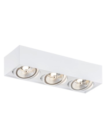 Argon RODOS PLUS plafond 3 fl. 3x12W (max) white structure 6117 BZ