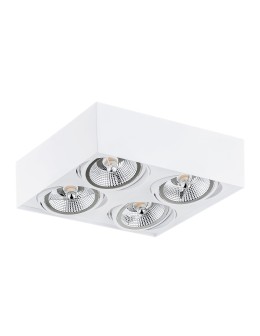 Argon RODOS PLUS plafon 4 pł. 4x12W (max) biały struktura 1744 BZ - produkt 2