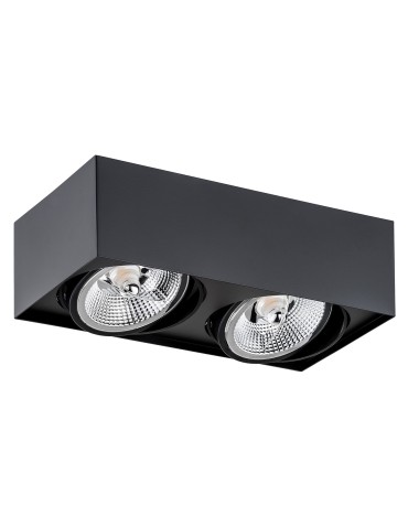 Argon RODOS PLUS plafond 2 fl. 2x12W (max) black structure 1049 BZ - product 2