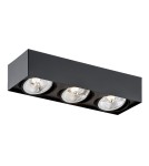 Ceiling spot lights - Argon RODOS PLUS plafond 3 fl. 3x12W (max) black structure 6118 BZ - product 1