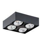 Ceiling spot lights - Argon RODOS PLUS plafond 4 fl. 4x12W (max) black structure 1745 BZ - product 2