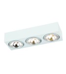 Ceiling spot lights - Argon RODOS plafond 3 fl. 3x6W LED (max) white structure 1088 - product 1