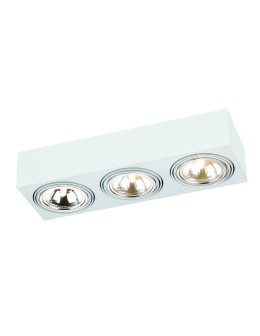 Argon RODOS plafon 3 pł. 3x6W LED (max) biały struktura 1088