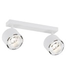 Adjustable ceiling lamps - spots - Argon CLEVLAND plafond 2 fl. 2x12W (max) white structure 1031 BZ - product 1