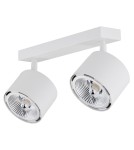 Adjustable ceiling lamps - spots - Argon CLEVLAND plafond 2 fl. 2x12W (max) white structure 1031 BZ - product 2