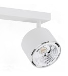 Adjustable ceiling lamps - spots - Argon CLEVLAND plafond 2 fl. 2x12W (max) white structure 1031 BZ - product 3