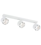 Adjustable ceiling lamps - spots - Argon CLEVLAND plafond 3 fl. 3x12W (max) white structure 6100 BZ - product 1