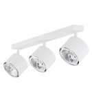 Adjustable ceiling lamps - spots - Argon CLEVLAND plafond 3 fl. 3x12W (max) white structure 6100 BZ - product 2