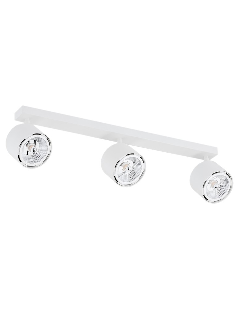 Adjustable ceiling lamps - spots - Argon CLEVLAND plafond 3 fl. 3x12W (max) white structure 6100 BZ - product kolory-swiatla.pl 4