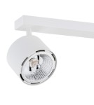 Adjustable ceiling lamps - spots - Argon CLEVLAND plafond 3 fl. 3x12W (max) white structure 6100 BZ - product 6