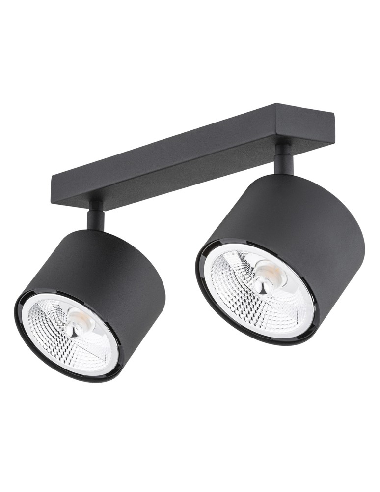 Adjustable ceiling lamps - spots - Argon CLEVLAND plafond 2 fl. 2x12W (max) black structure 1032 BZ - product kolory-swiatla.pl 4