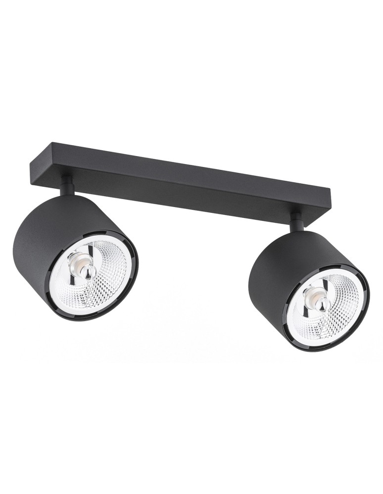 Adjustable ceiling lamps - spots - Argon CLEVLAND plafond 2 fl. 2x12W (max) black structure 1032 BZ - product kolory-swiatla.pl 5