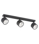 Adjustable ceiling lamps - spots - Argon CLEVLAND plafond 3 fl. 3x12W (max) black structure 6101 BZ - product 1
