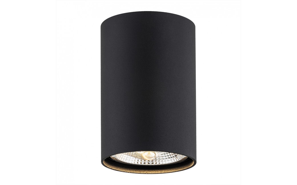 Argon TUBO plafon 1 pł. 1x12W (max) czarny struktura 4909 BZ