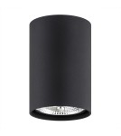 Round ceiling luminaires - Argon TUBO plafond 1 fl. 1x12W (max) black structure 4909 BZ - product 2