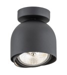 Argon GARLAND plafon 1 pł. 1x12W (max) czarny struktura 4711 BZ