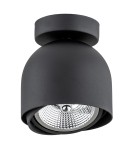 Argon GARLAND plafon 1 pł. 1x12W (max) czarny struktura 4711 BZ