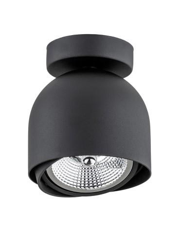 Argon GARLAND plafon 1 pł. 1x12W (max) czarny struktura 4711 BZ - produkt 2