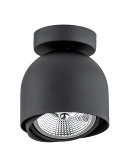 Argon GARLAND plafon 1 pł. 1x12W (max) czarny struktura 4711 BZ - produkt 2