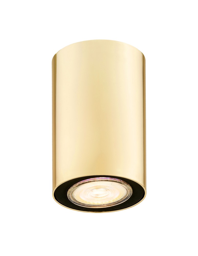 Gold ceiling fixtures - Argon TYBER PLUS plafond 1 fl. 1x5W (max) brass 4759 - product kolory-swiatla.pl 1