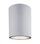 Round ceiling luminaires - Argon TYBER plafond 1 fl. round 1x15W (max) silver structure 473 - product 1
