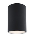 Round ceiling luminaires - Argon TYBER plafond 1 fl. round 1x15W (max) black structure 474 - product 1