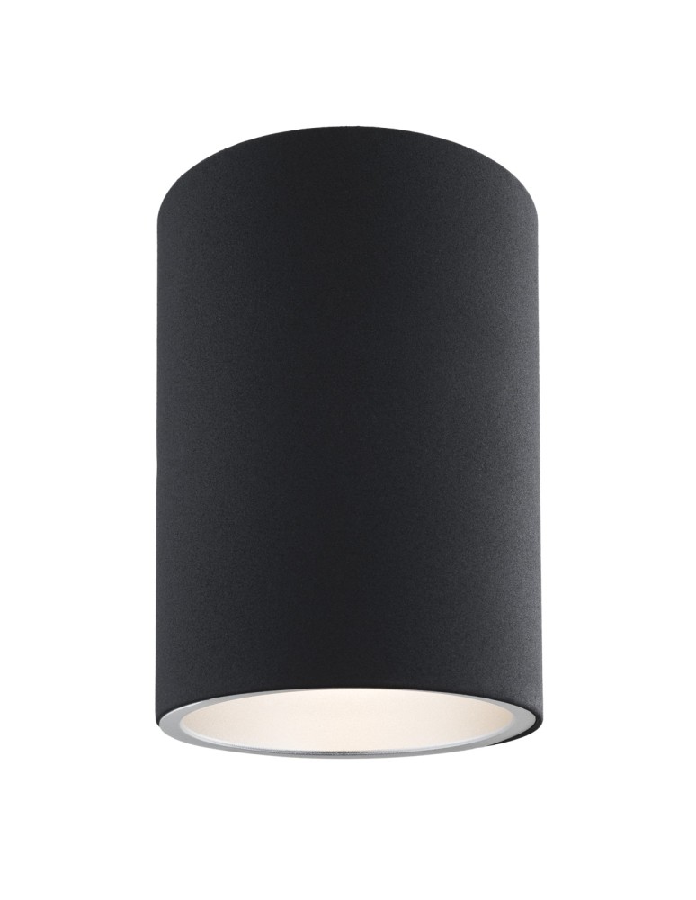 Round ceiling luminaires - Argon TYBER plafond 1 fl. round 1x15W (max) black structure 474 - product kolory-swiatla.pl 1