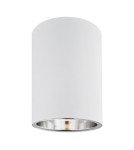 Round ceiling luminaires - Argon TYBER plafond 1 fl. round 1x15W (max) white structure 475 - product 1