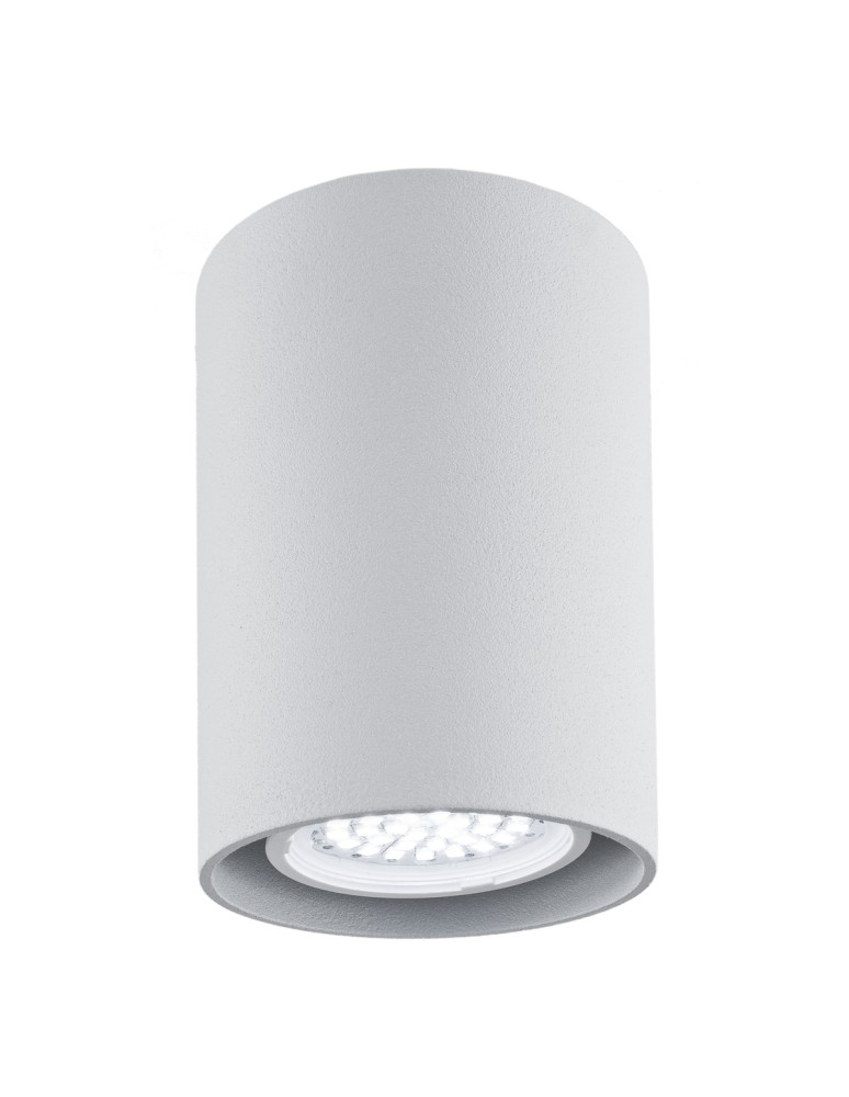 Round ceiling luminaires - Argon TYBER plafond 1 fl. round 1x5W (max) silver structure 3117 - product kolory-swiatla.pl 1
