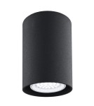 Round ceiling luminaires - Argon TYBER plafond 1 fl. round 1x5W (max) black structure 3118 - product 1