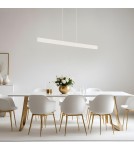 Pendant lamps over desk - Argon BALANS pendant lamp 1 pł. 1x35W cream white 8302 - product 2