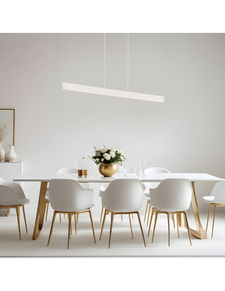 Pendant lamps over desk - Argon BALANS pendant lamp 1 pł. 1x35W cream white 8302 - product kolory-swiatla.pl 2