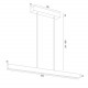 Argon BALANS lampa wisząca 1 pł. 1x35W czarny 8303