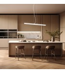 Pendant lamps over desk - Argon VERMONT pendant lamp 1x18W white structure 3950 - product 2