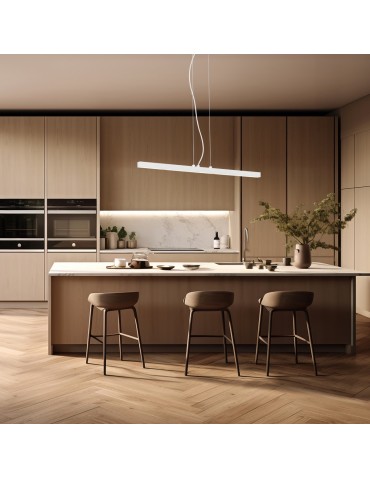 Argon VERMONT pendant lamp 1x18W white structure 3950 - product 2