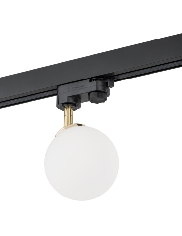 Argon BANG spotlight 1 pł. 1x6W (max) opal mat brass 4307