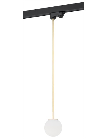 Argon BANG pendant 1 pł. 1x6W (max) opal mat brass 4308