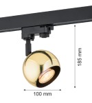 Lamps for 3-phase busbars - Argon MURI spotlight 1 pł. 1x5W (max) brass black 4378 - product 2