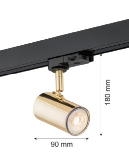 Argon HORTA reflektor 1 pł. 1x5W (max) mosiądz czarny 4328 - produkt 2