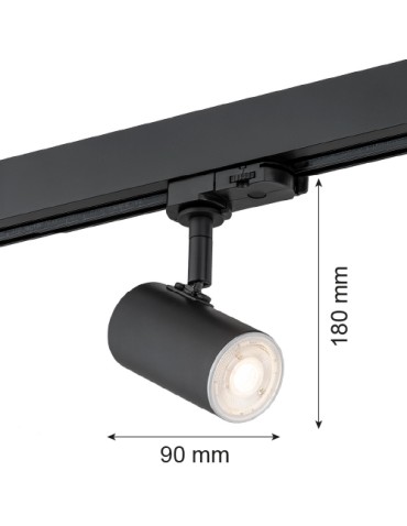 Argon HORTA spotlight 1 pł. 1x5W (max) black structure black 4329 - product 2