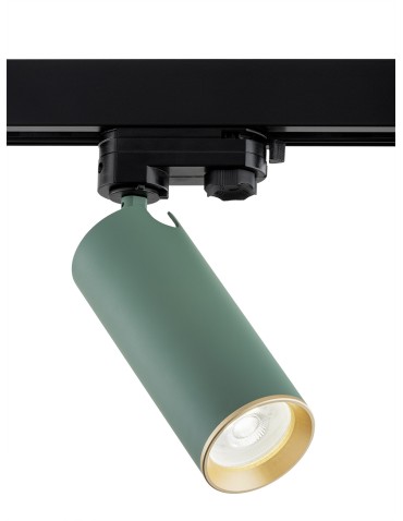 Argon TORELLO spotlight 1 fl., for T-RACK busbar 1x5W (max) green 8339