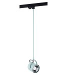 Lamps for 3-phase busbars - Argon NET PLUS 1-fl. pendant lamp 1x15W (max) matte blue black 4748 - product 2