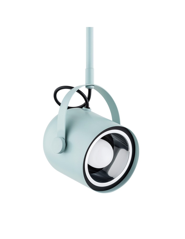 Lamps for 3-phase busbars - Argon NET PLUS 1-fl. pendant lamp 1x15W (max) matte blue black 4748 - product kolory-swiatla.pl 3