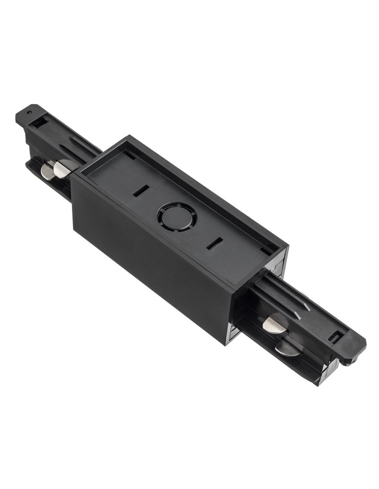 Accessories for 3 phase busbars - Argon ARGON T-RACK SYSTEM SIMPLE LAYER straight connector black 4364 - product kolory-swiatla.pl 1