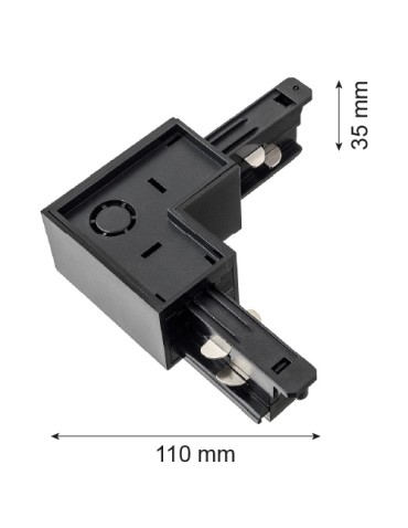 Argon ARGON T-RACK SYSTEM L RIGHT LANGER (right angle) black 4670 - product 2