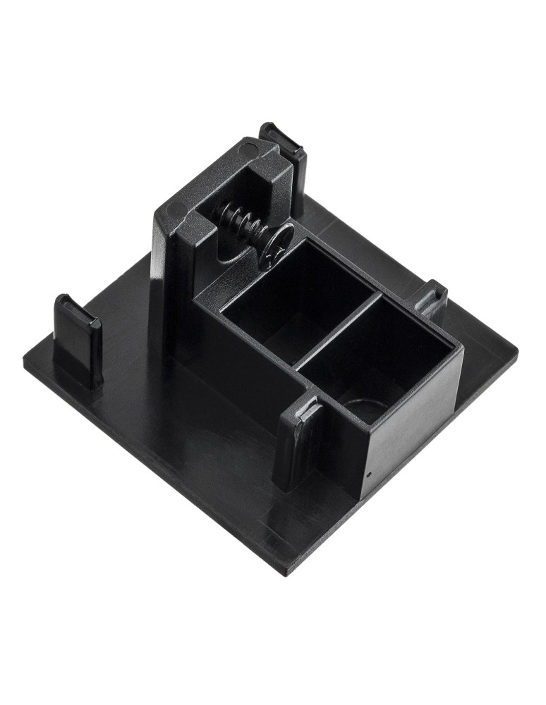 Accessories for 3 phase busbars - Argon ARGON T-RACK SYSTEM END - cap end / end cap black 4369 - product kolory-swiatla.pl 1