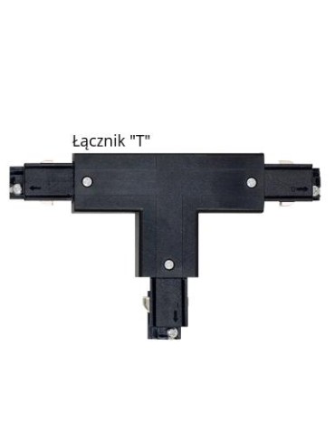 Argon T-RACK connector type "T" black 8040