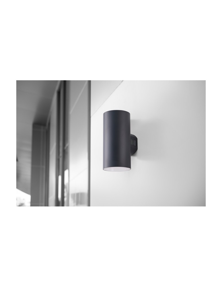 Outdoor wall lamps - Azzardo ROLAND 2 WALL IP65 DGR Outdoor wall lamp AZ5227 - product kolory-swiatla.pl 4